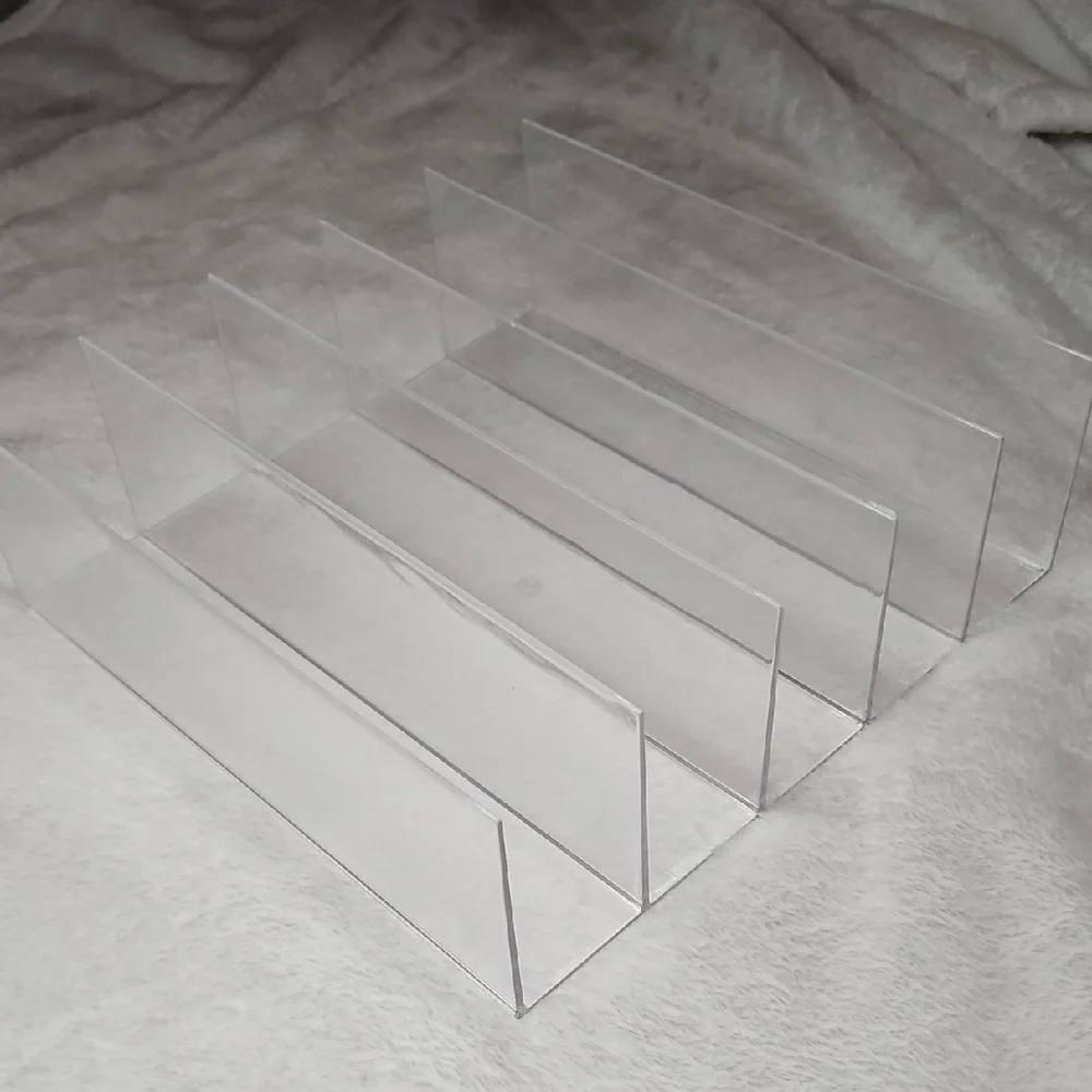Clear Acrylic Organizer Divider Tray - 5 Slots